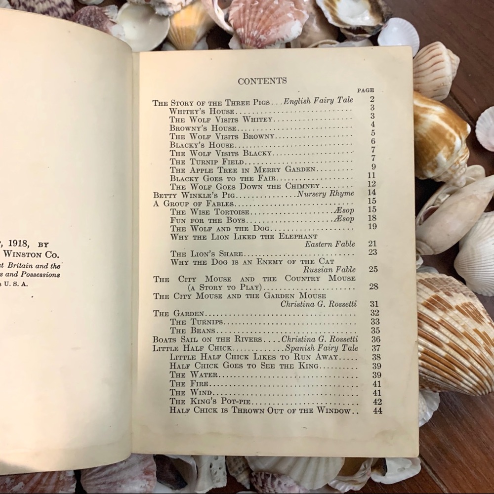 1918 Vintage Green Hardcover Children’s Book - Picture 7 of 15